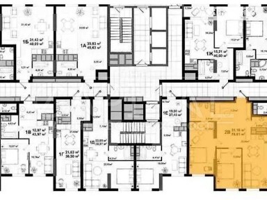 Продаж 2к квартири 78 кв. м на вул. Олени Теліги 25 • ID 34953978