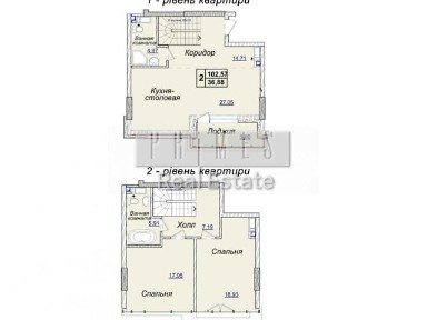 Продаж 2к квартири 102.8 кв. м на вул. Андрія Верхогляда 19А • ID 34689750