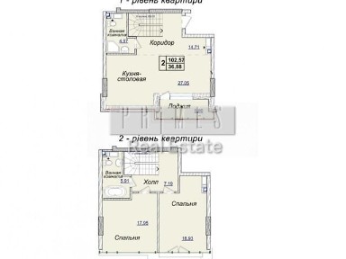 Продаж 2к квартири 102.8 кв. м на вул. Андрія Верхогляда 19А • ID 34689750