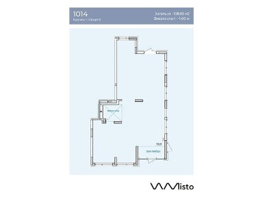 Продаж офісного приміщення 108.83 кв. м. на 1 поверсі на вул. Данила Нечая, дев'ятиповерхова будівля • ID 34209989