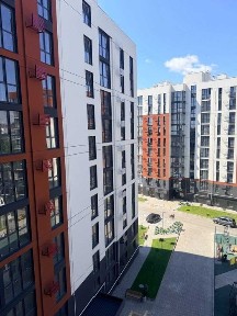 Однокімнатна квартира в новобудові 39.07 кв. м. Рівне. Автономне газове опалення. Під чистові роботи