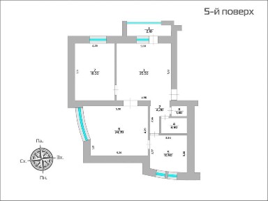 Продаж дворівневої квартири (160кв. м) неподалік Озера/ Тернопіль