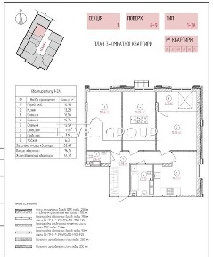 Продаж 3-кімнатної квартири в жк SENAT