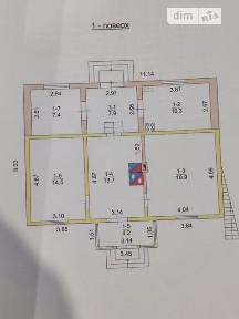 Продаж 1 поверхового будинку з гаражем 77 кв. м, 3 кімнати, на вул. Данилишиних 6 • ID 34728106