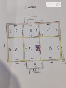 Продаж 1 поверхового будинку з гаражем 77 кв. м, 3 кімнати, на вул. Данилишиних 6 • ID 34728106