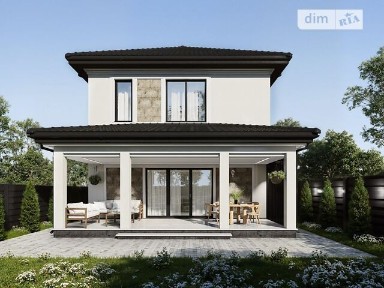Продаж 2 поверхового будинку з гаражем і ділянкою на 4 сотки, 145 кв. м, 4 кімнати, на вул. Центральна (Червоний хутір) • ID 34722156
