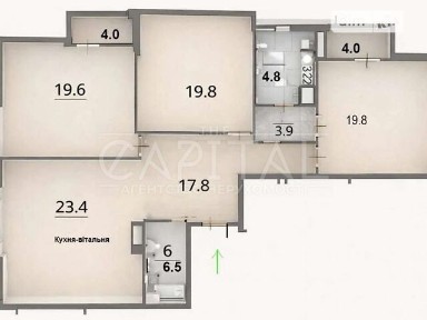 Продаж 4к квартири 123 кв. м на вул. Маккейна Джона 3А • ID 34730968