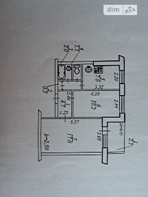 Продаж 2к квартири 45 кв. м на мас. Парус 1Б • ID 34730544