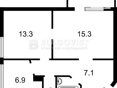 Продаж 2к квартири 47 кв. м на вул. Карела Чапека 15 • ID 34730076