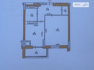 Продаж 1к квартири 43.1 кв. м на вул. Наливайка • ID 34727200