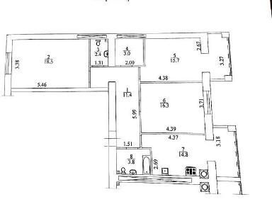Продаж 3к квартири 85.9 кв. м на вул. Соборна 126/18 • ID 34721409