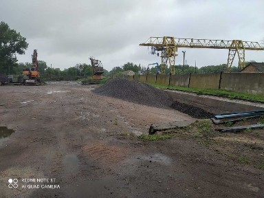 Промислова ділянка 1,05 га з 100 кВт | постійне користування | Арциз