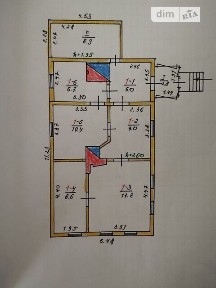 Продаж 1 поверхового будинку 70 кв. м, 4 кімнати, на вул. Некрасова • ID 34727475