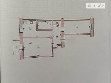 Продаж 2к квартири 52.5 кв. м на вул. Соборності 16 • ID 34735007