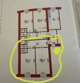 Терміново продам 2 кім. 44м2, ГПЗ!, Район! 9/9ц, 29000уо!