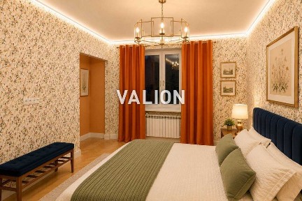 Без %! Продаж 2-к квартири 76,3 м², Ореста Васкула, 50-А з авторським ремонтом біля парку / Парк / м. Академмістечко та Житомирська