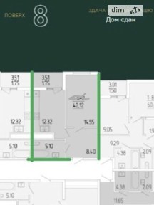 Продаж 1к квартири 42 кв. м на вул. Краснова • ID 34741190
