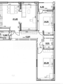 Продаж 2к квартири 101.4 кв. м на шосе Залізничне 45А • ID 34737740