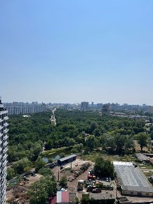 1-к квартира біля Парку Перемоги, ЖК Паркові озера, 22 поверх, вид на парк і озеро