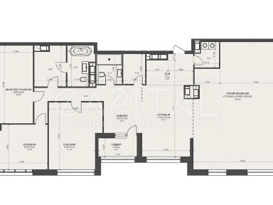 Продаж 4к квартири 225.81 кв. м на вул. Василя Тютюнника 39/2 • ID 34924843