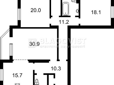 Продаж 3к квартири 127 кв. м на вул. Микільсько-Слобідська 1А • ID 34752443