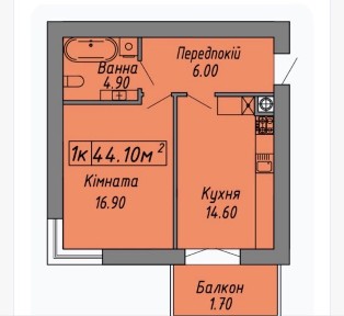 Продаж 1-км кв, ЖК Скандинавія