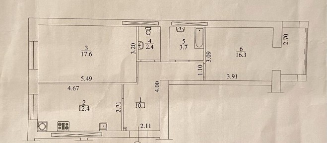 ЖК «Софіївська сфера» 2к 62.5 кв 4й поверх ГАЗ автономне опалення