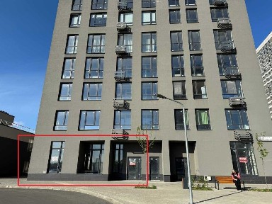 ПРОДАЖ. ФАСАД. Комерційне приміщення 136.60 кв. м | З РЕМОНТОМ | З ОРЕНДАРЕМ | ЖК Варшавський Плюс