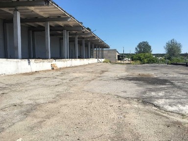 Склад 2000кв. м. Рампа. Огорожена територія. Охорона. Васищеве. Без комісії.