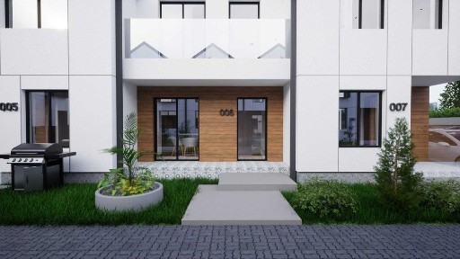 Продаж таунаусу квартири 62м2 звласним двориком, паркомісцем. єОселя