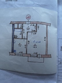 Продаж 1-кімнатної квартири
