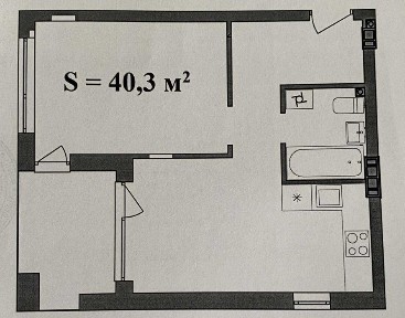 1 кімнатна квартира в Брюховичах, ЖК Грінвуд 3