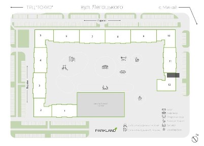 Комерційне приміщення 141,4 м² з ремонтом｜ ЖК PARKLAND ｜ Новий район ｜ вул. Легоцького ｜ Ужгород ｜ Перший поверх ｜ Без комісії