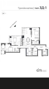 4-кімнатна квартира в новому престижному ЖК А136 Highlight Tower, продаж за переуступкою