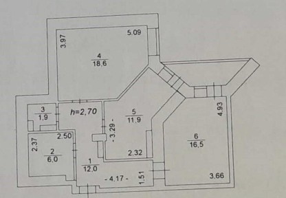 Продаж 2-х кімнатної квартири Харченка 47б! Генератор!