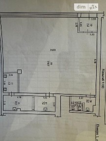 Продаж комерційного приміщення на вул. Лесі Українки 33, площа 200 кв. м • ID 34445705