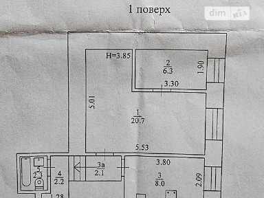 Тираспольська вулиця, район Приморський, Одеса, вул. Тираспольська, площа 41.6 кв. м • ID 34276615