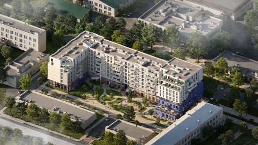 Продаж 2-кімнатна квартира в ЖК Newton бізнес-класу 66,95 м² Франківський р-н