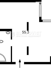 Продаж 1к квартири 64 кв. м на вул. Кирило-Мефодіївська 2 • ID 34762821