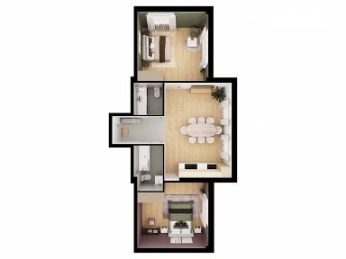 Продаж 2к квартири 69.3 кв. м на вул. Палія Семена • ID 34762609