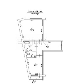 Продаж 1к квартири 68.1 кв. м на вул. Михайла Максимовича 32А • ID 34761032