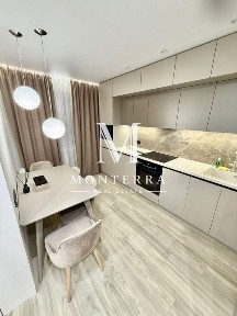 Без% Продаж 1-к квартири з ремонтом, меблями та технікою в ЖК«Атлант» Правий берег, Київська обл., Бучанський р-н, смт Коцюбинське
