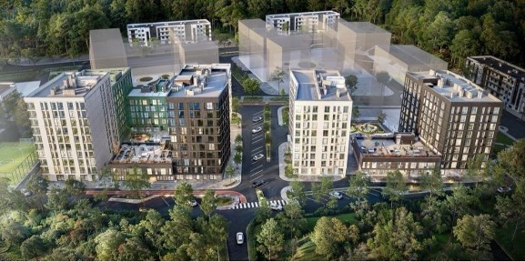 1кім квартира в новобудові | район Епіцентру | 58 000 $