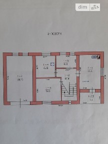 Продаж 2 поверхового будинку з ділянкою на 33 сотки, 124 кв. м, 4 кімнати, на Центральна • ID 34766461
