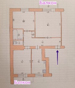 Продаж 3-к. кв. вул. 6-ї Гв. Дивізії, буд. 7