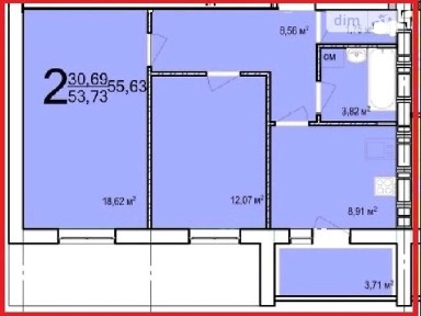 Продаж 2к квартири 56 кв. м на вул. Академіка Барабашова 14 • ID 34767863