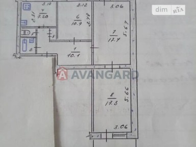 Продаж 3к квартири 69 кв. м на вул. Козака Бабури • ID 34761684