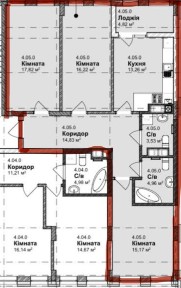 Продається простора 3 кімнатна квартира