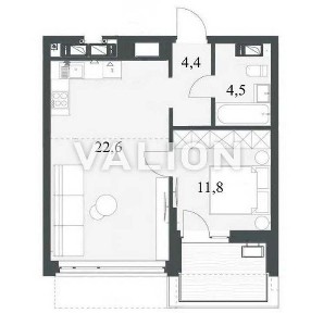 Продаж 1 кімнатної квартири в жк 31, вул. Драгоманова 31А, м. Позняки