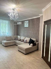 Аренда 2к. кВ. 100 квм, Левада, пр Гагарина, пл. Руднева 14/1‼️Новострой ‼️ Автономное отопление